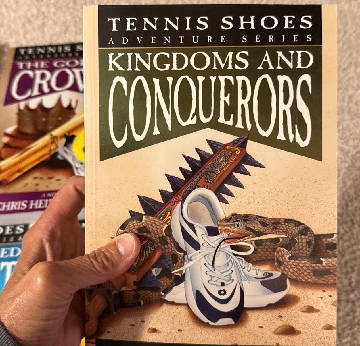 7 Books From The Tennis Shoes Adventure Series Books 2-3-4-5-6-7-10