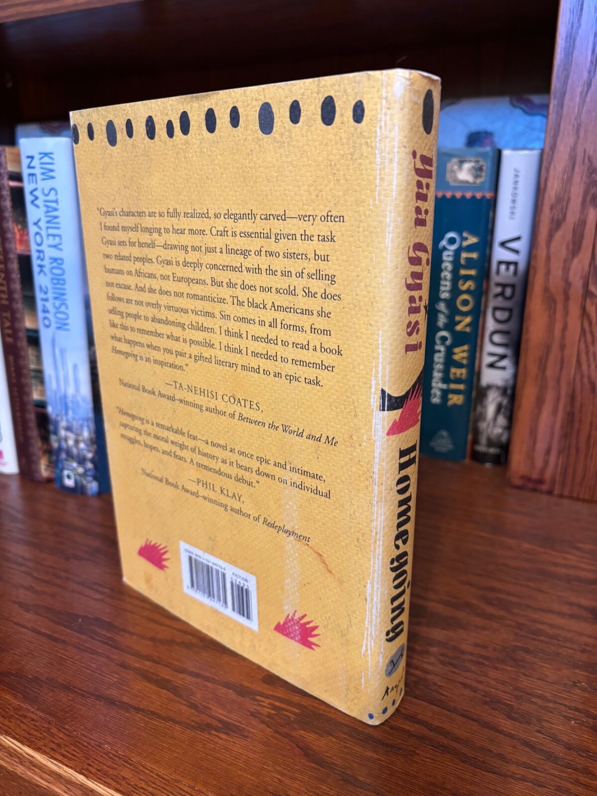 Homegoing. Yaa Gyasi 1st HC Ptg. Knopf 2016. Very Good