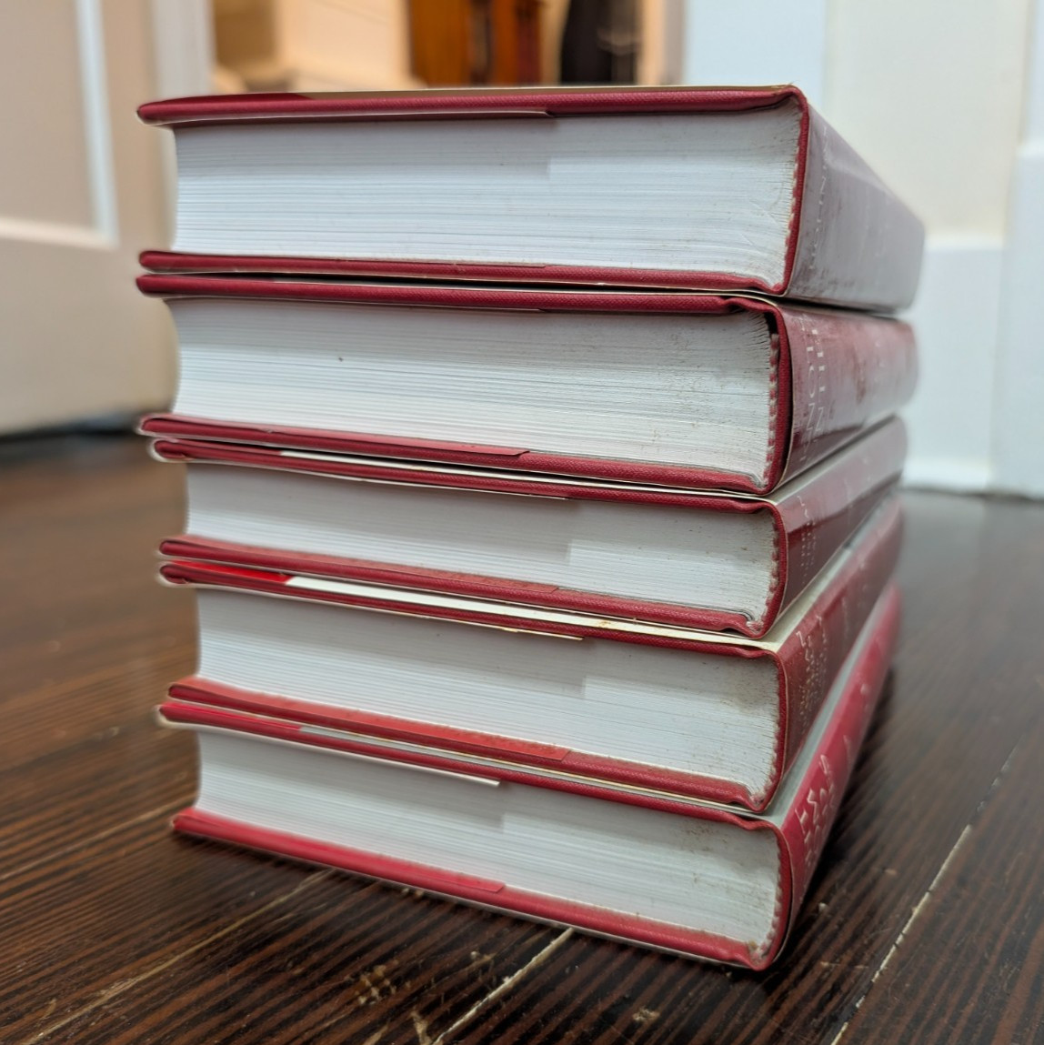 Lot of 5 J. C. Ryle Books Volumes 1, 2, 3, 4, 7 Charles Nolan Publishers – GOOD
