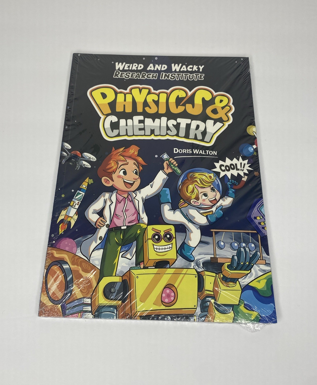 Weird and Wacky Research Institute Physics & Chemistry Comic Book Walton