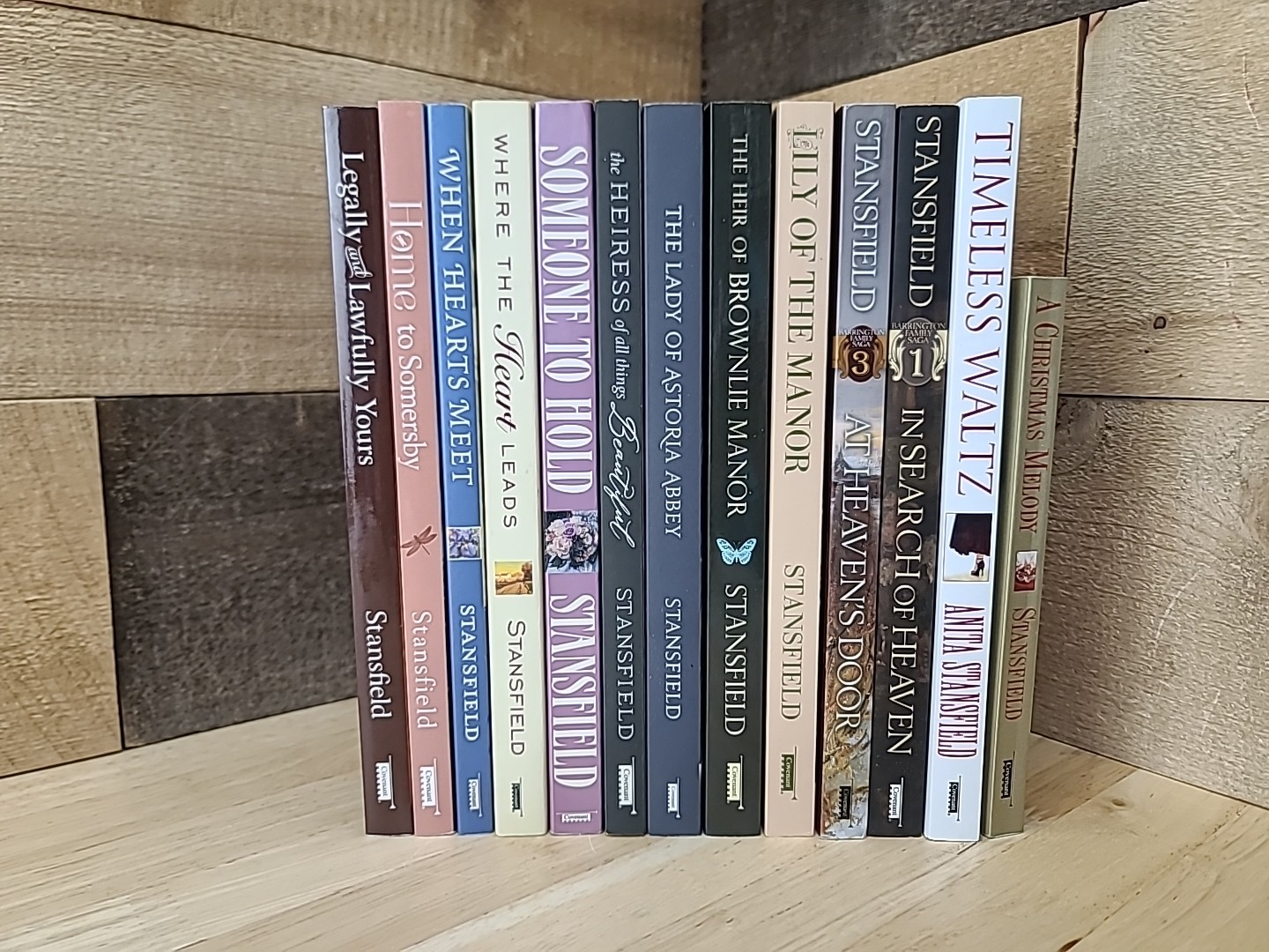 Lot Of 13 Anita Stansfield LDS Romance Books Covenant Communications