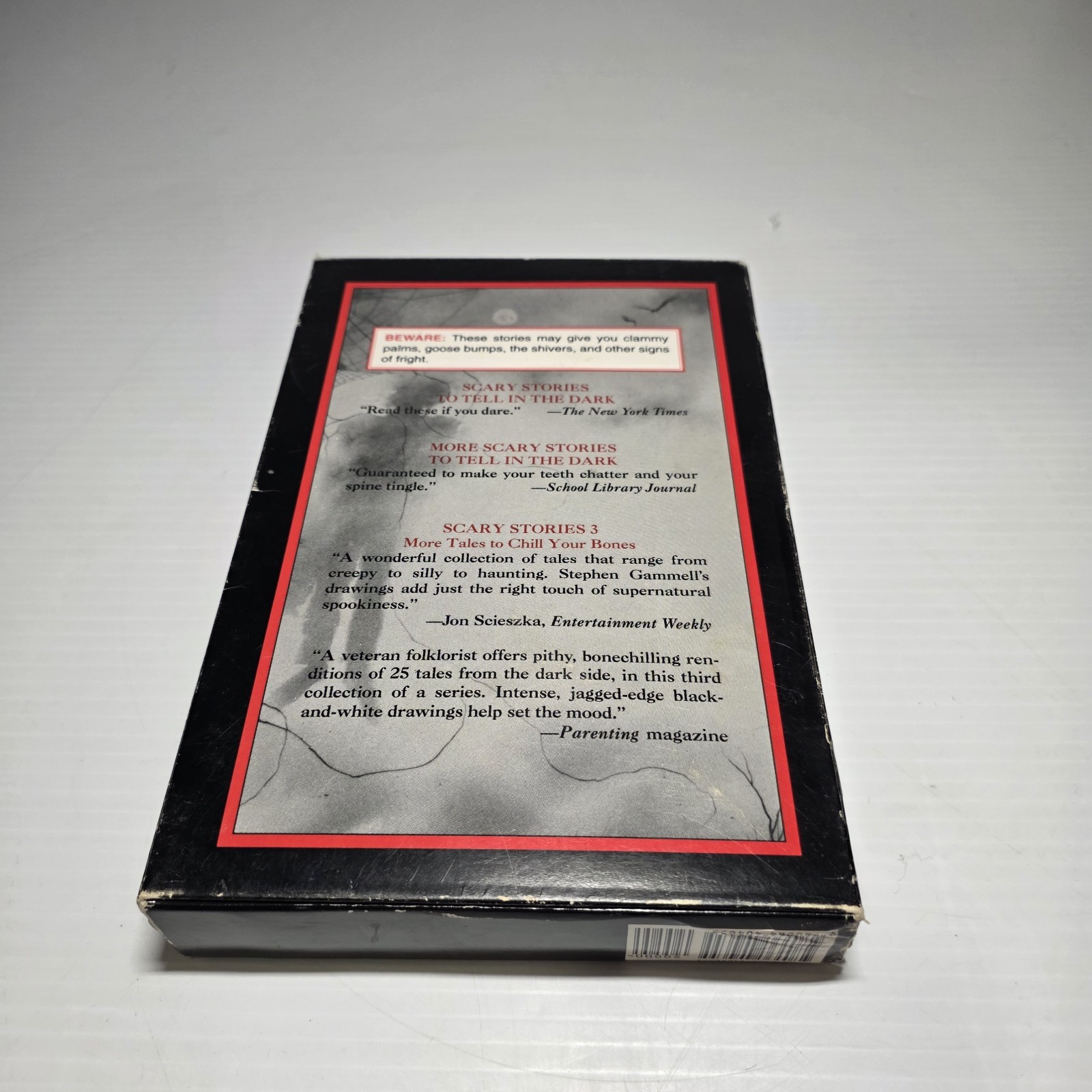 Scary Stories Boxed Set by Alvin Schwartz 3 Book Set Vintage Horror Illustrated