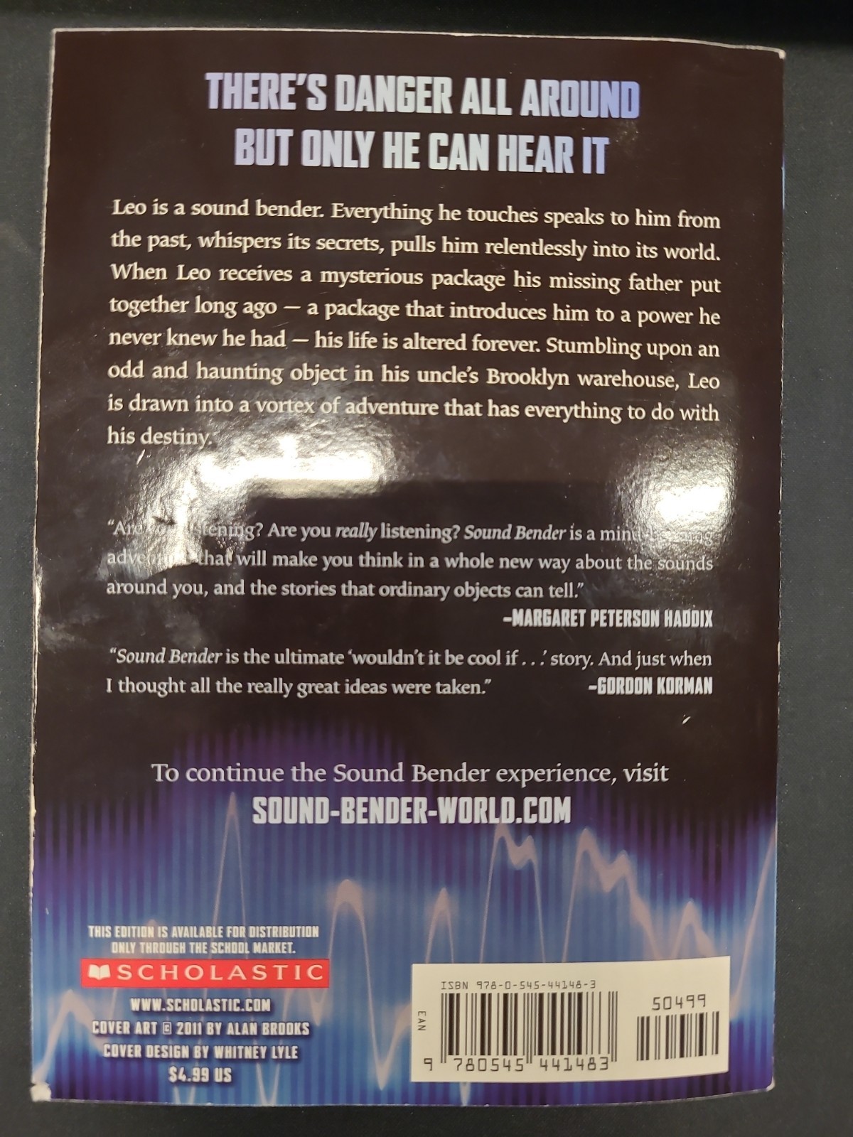 Sound Bender by Theo Baker and Lin Oliver (2012, Trade Paperback)