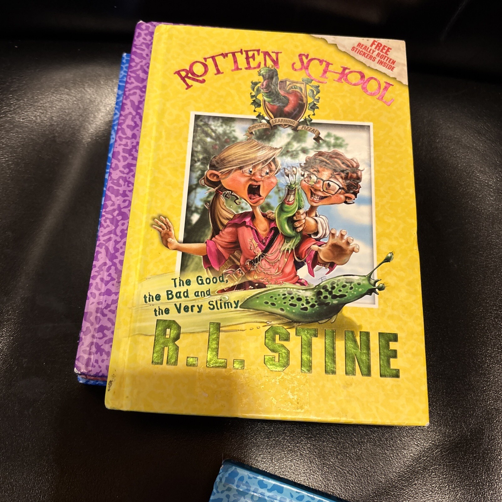R.L. Stine Rotten School Book Lot 2 3 4 5 6 Hardcover
