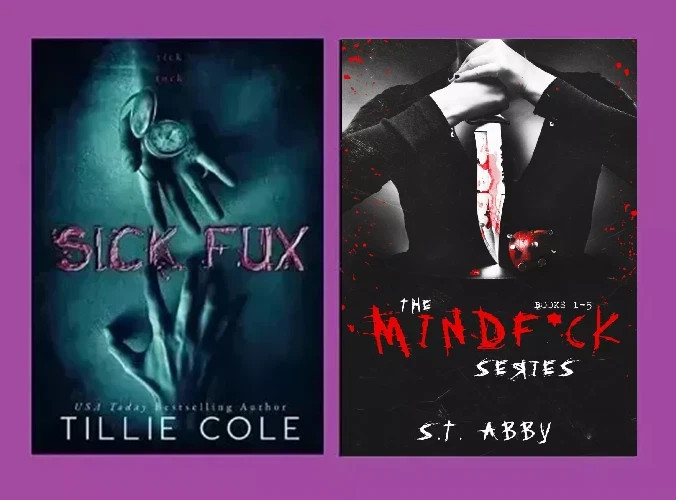 Sick Fux & Mindfuck Paperback – 2 Book Set, Paperback Free Shipping