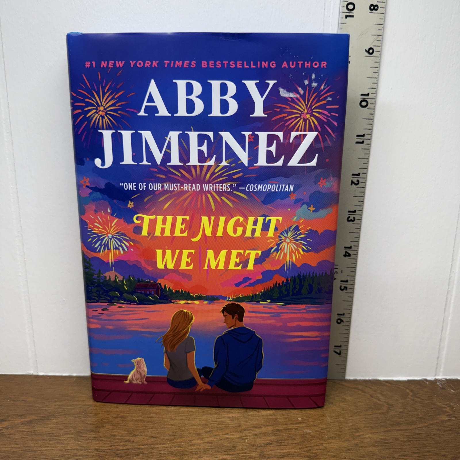 Night We Met (Deluxe Edition) by Abby Jimenez (2026, Hardcover) 1st/1st Sprayed