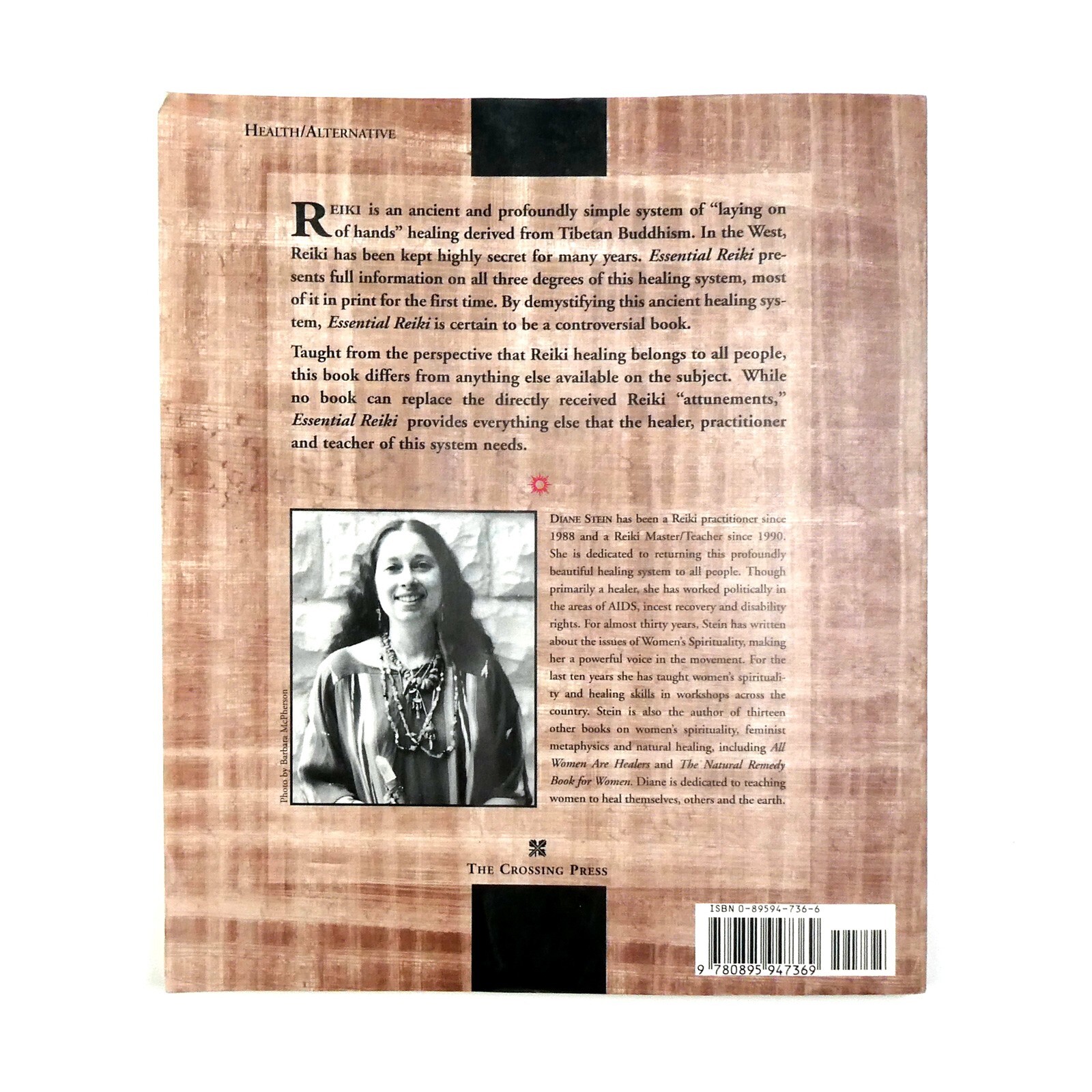 Diane Stein’s ESSENTIAL REIKI Manual & 2 DVD Video Workshop Healing Arts Class