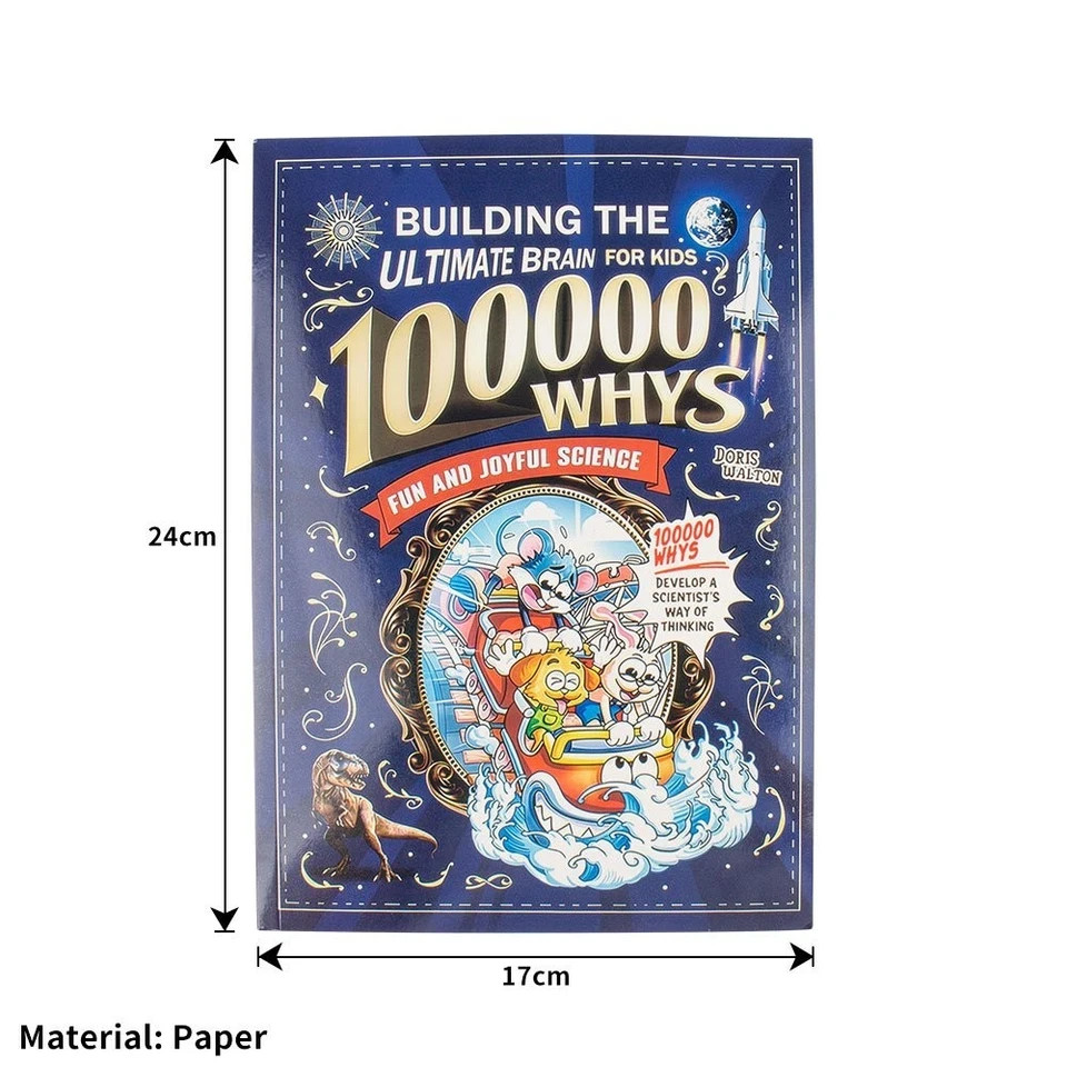 Children’s Encyclopedia 100,000 Whys Extracurricular reading for Kids Book JQ