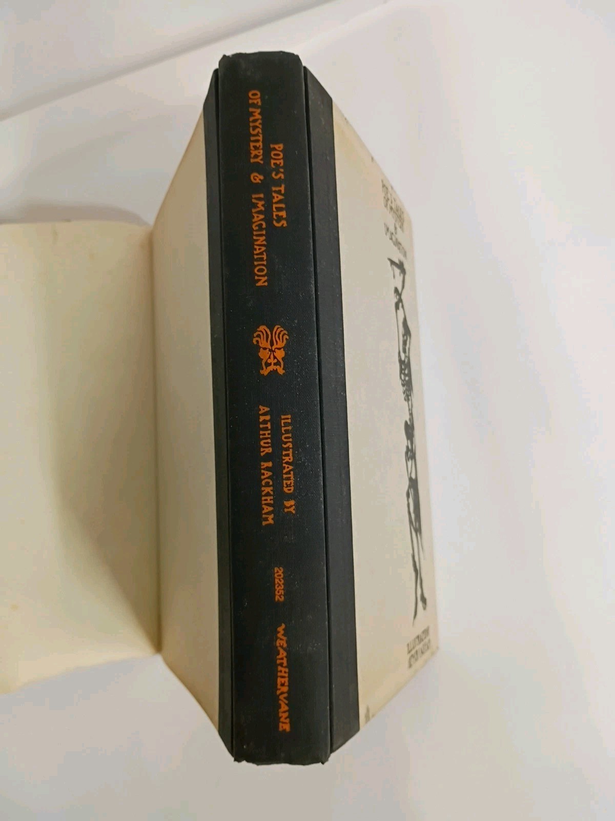 Vintage 1935 “POE’S TALES OF MYSTERY & IMAGINATION” 317-Page Hardcover