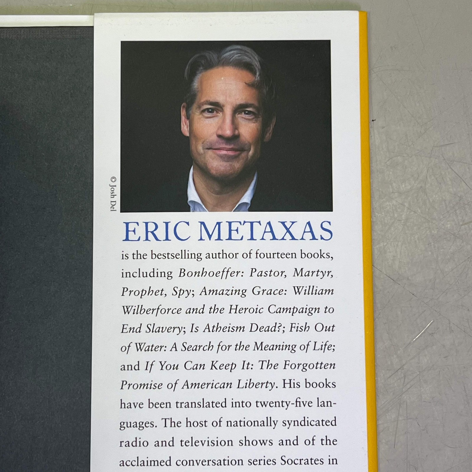 RELIGIONLESS CHRISTIANITY Gods Answer To Evil By Eric Metaxas Hardback Book