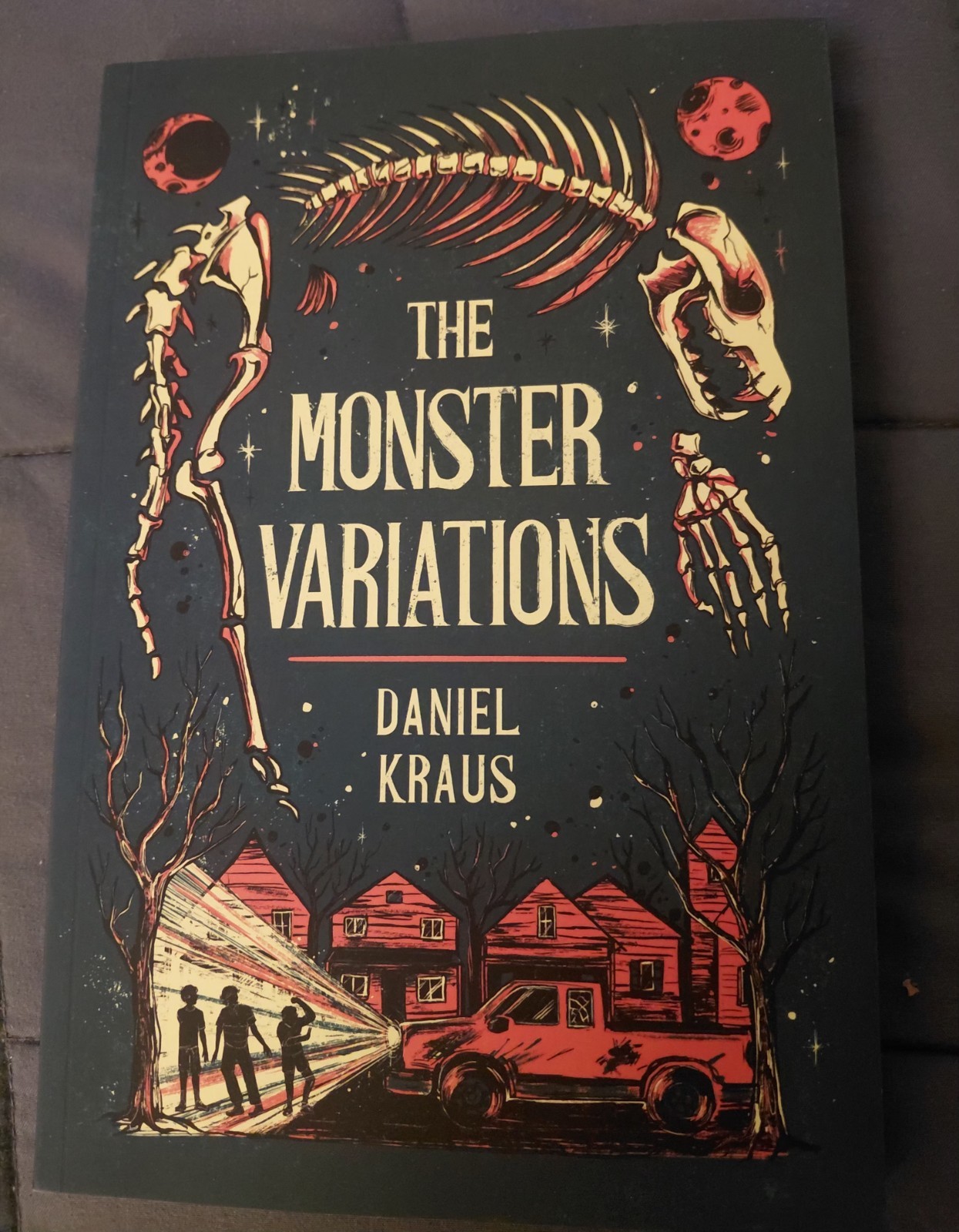 SIGNED BOOKPLATE Daniel Kraus Monster Variations PB Cemetery Dance New