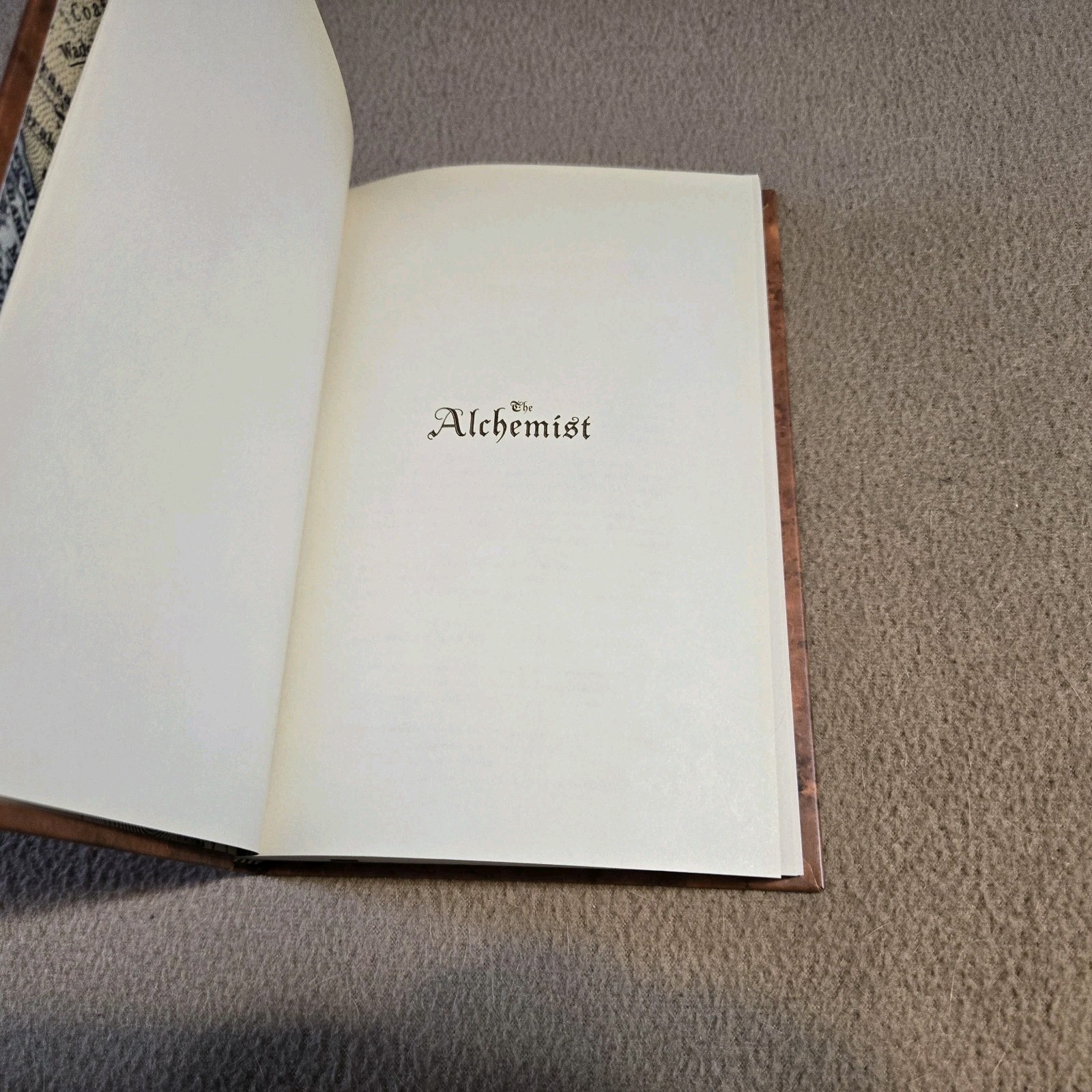 The Alchemist, Paulo Coelho, Gift Edition, 1st Printing Thus, 2006, HC w/ Case