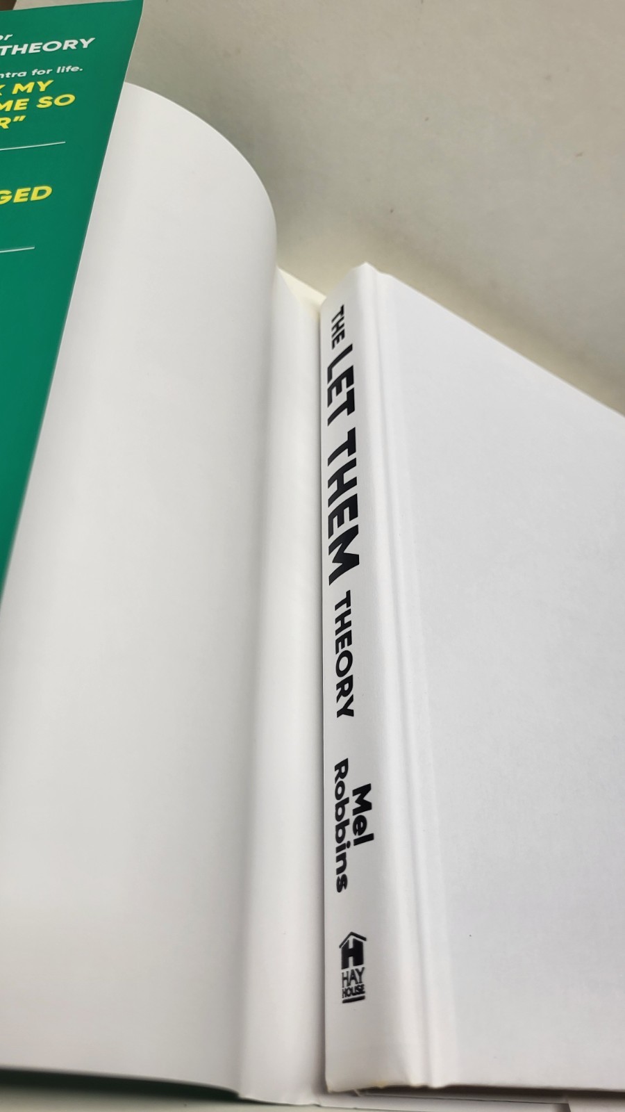 Autographed Signed The Let Them Theory by Mel Robbins Hardcover NEW