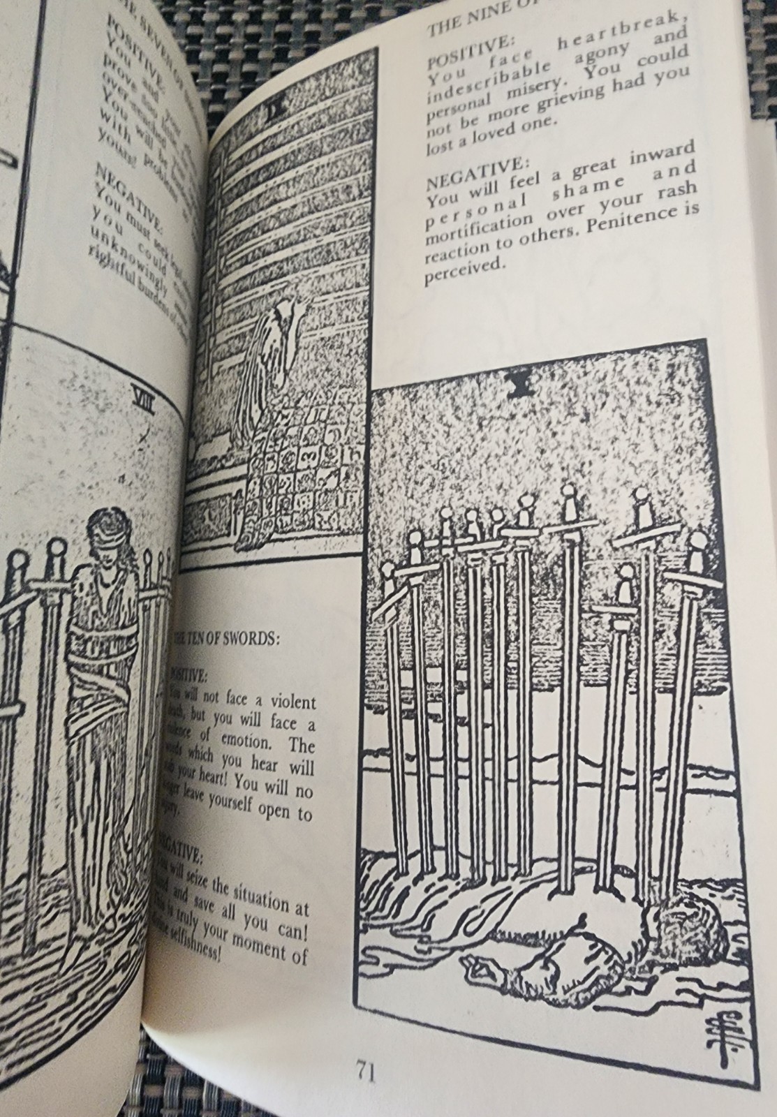 Criswell’s Forbidden Predictions Nostradamus Tarot 1972 First Edition DJ