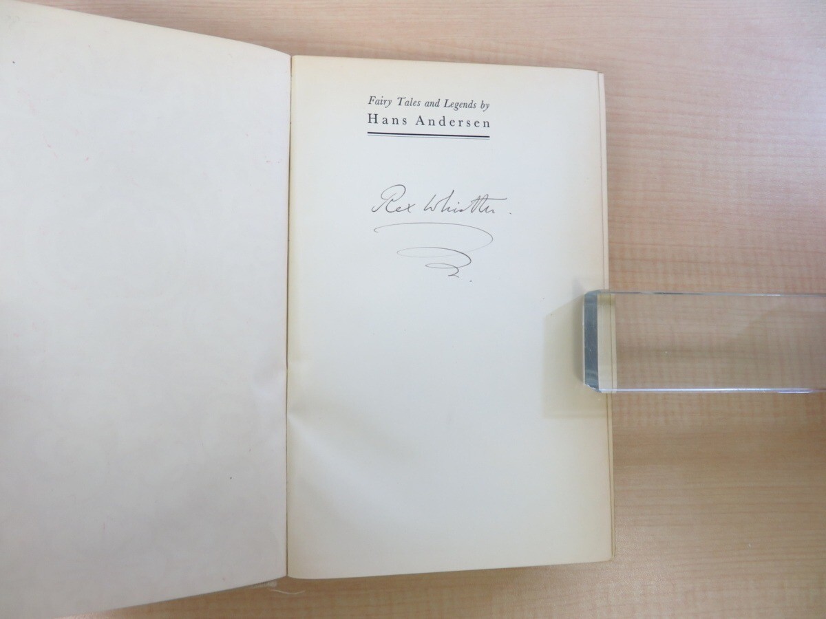Hans Andersen Rex W”Fairy tales and legends by Hans Andersen”5.9in x8.2in