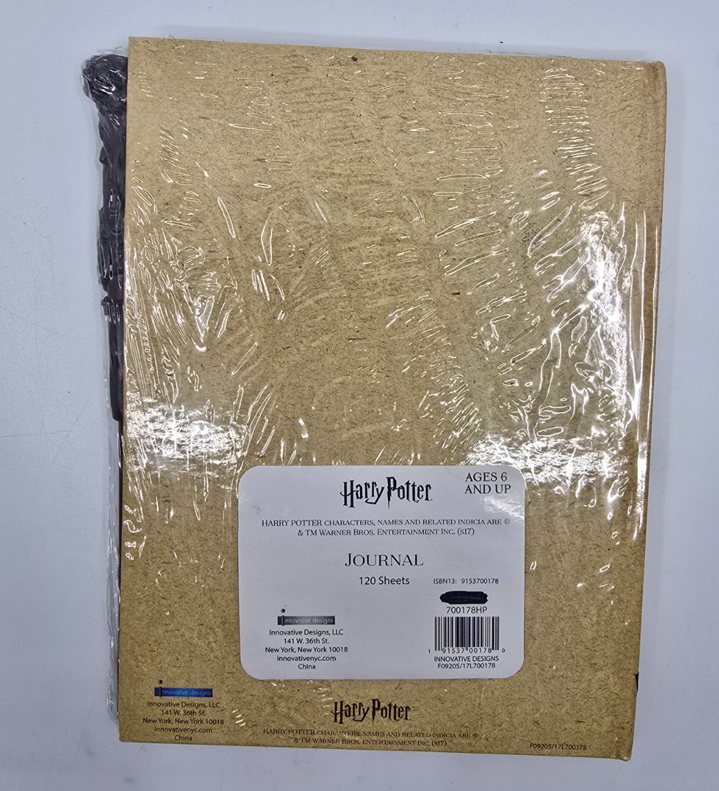 Harry Potter Mischief Managed Marauders Map Hard Cover Journal, 6 x 8 inches