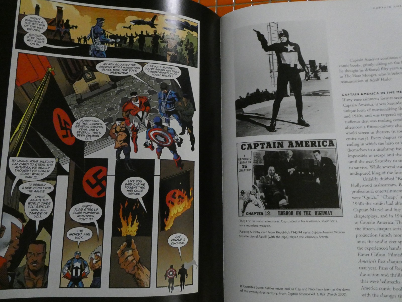 MARVEL THE CHARACTERS AND THEIR UNIVERSE H/C ILLUSTRATED 288 PAGES M. MALLORY