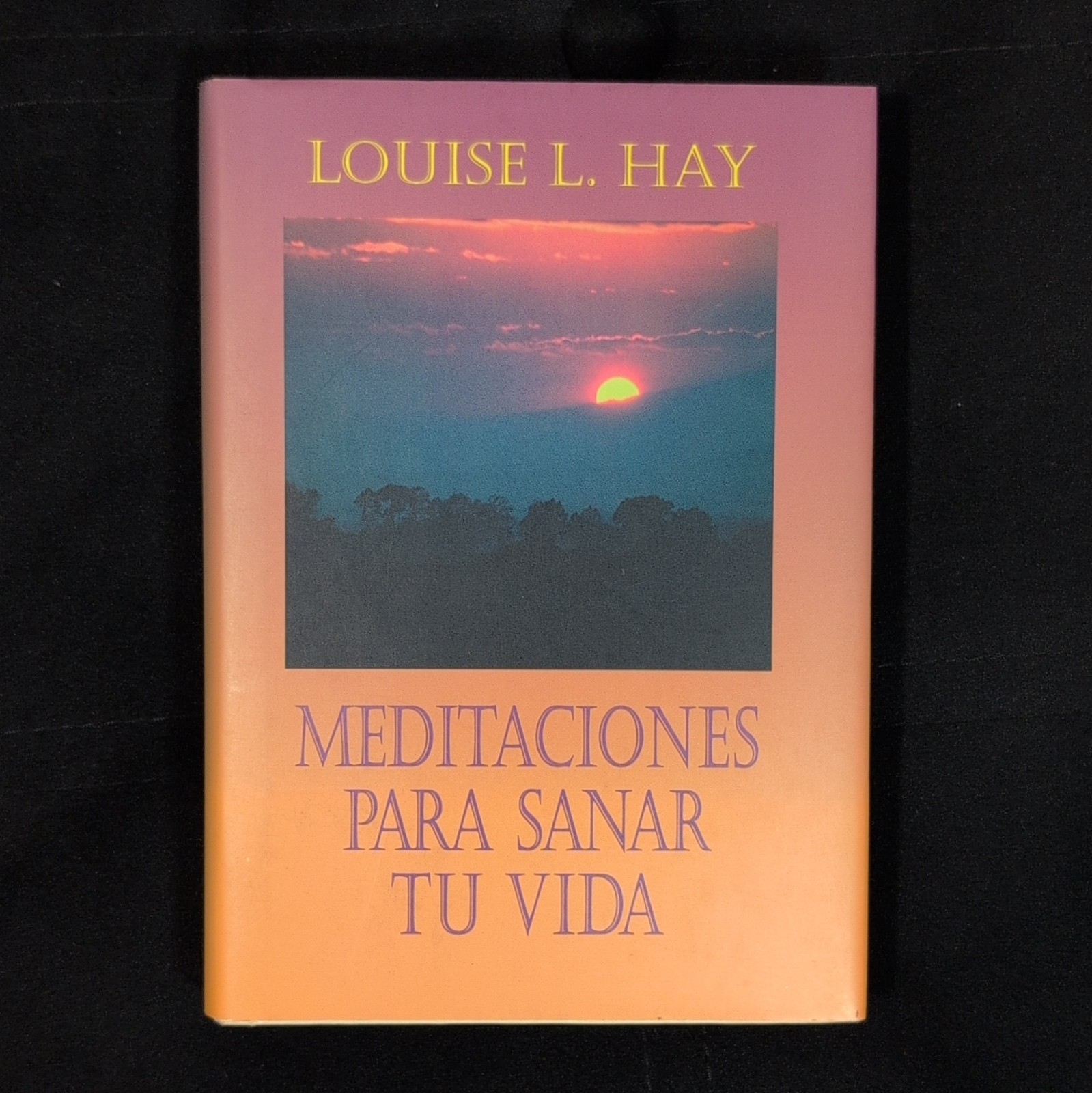 Louise L. Hay Meditaciones Para Sanar Tu Vida 1995 Hardcover Spanish Hay House