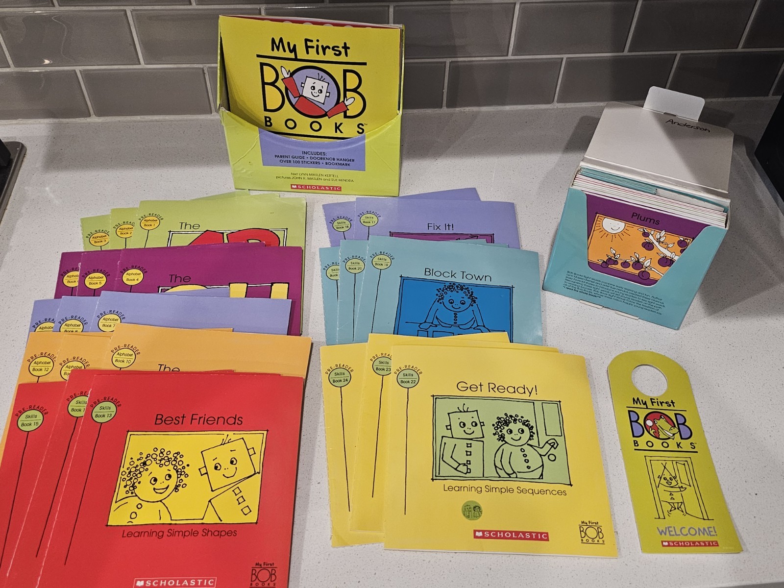 My First Bob Books Alphabet And Pre-reading Skills, sight words lot