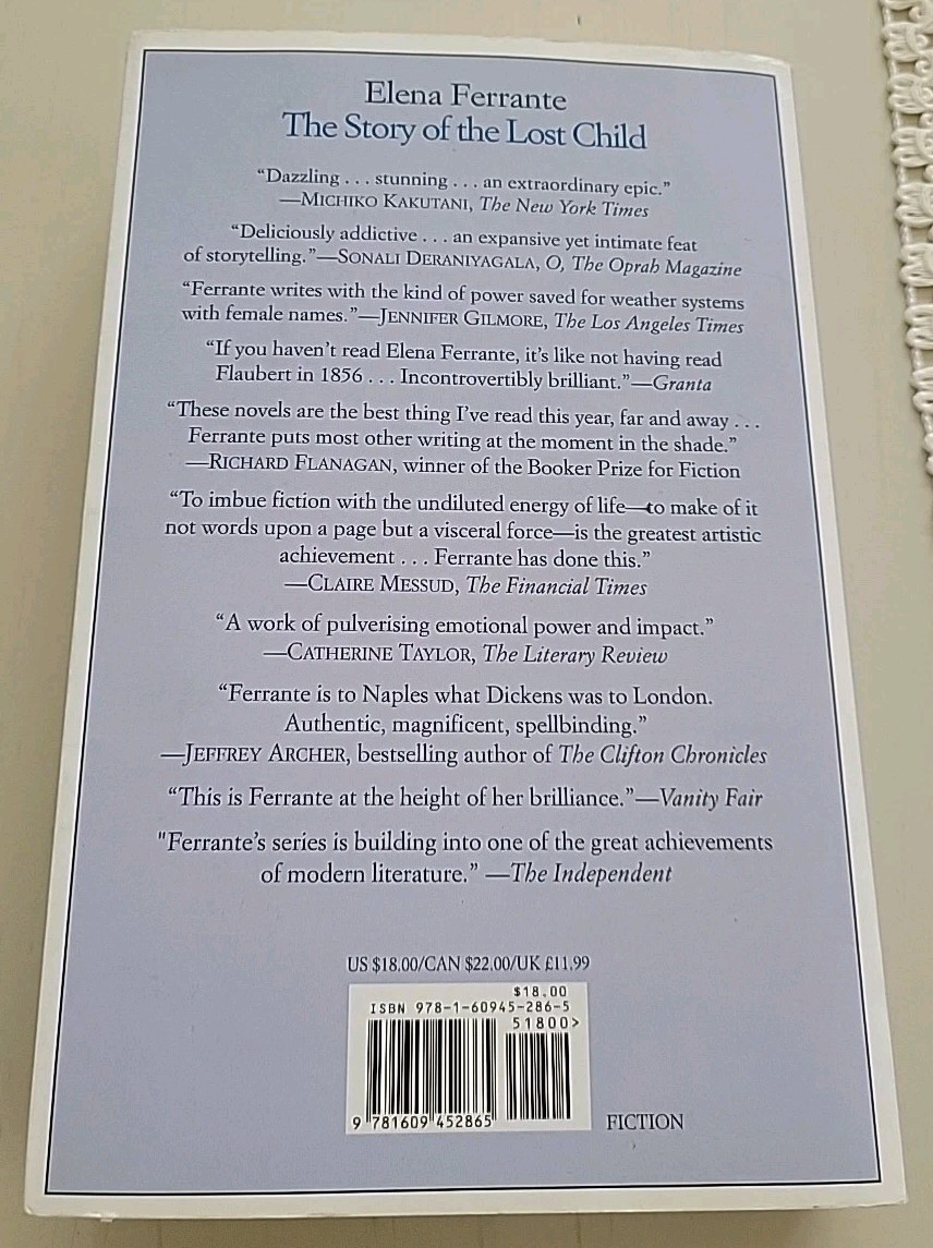 Elena Ferrante Neapolitan FULL SET Collection 4 Trade Paperbacks Europa Editions