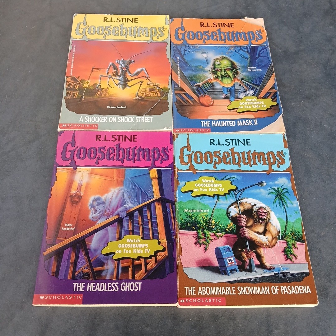 Goosebumps Books Lot of 39 Vintage 90s Original First Printing 1 3-38, 43-44, 47