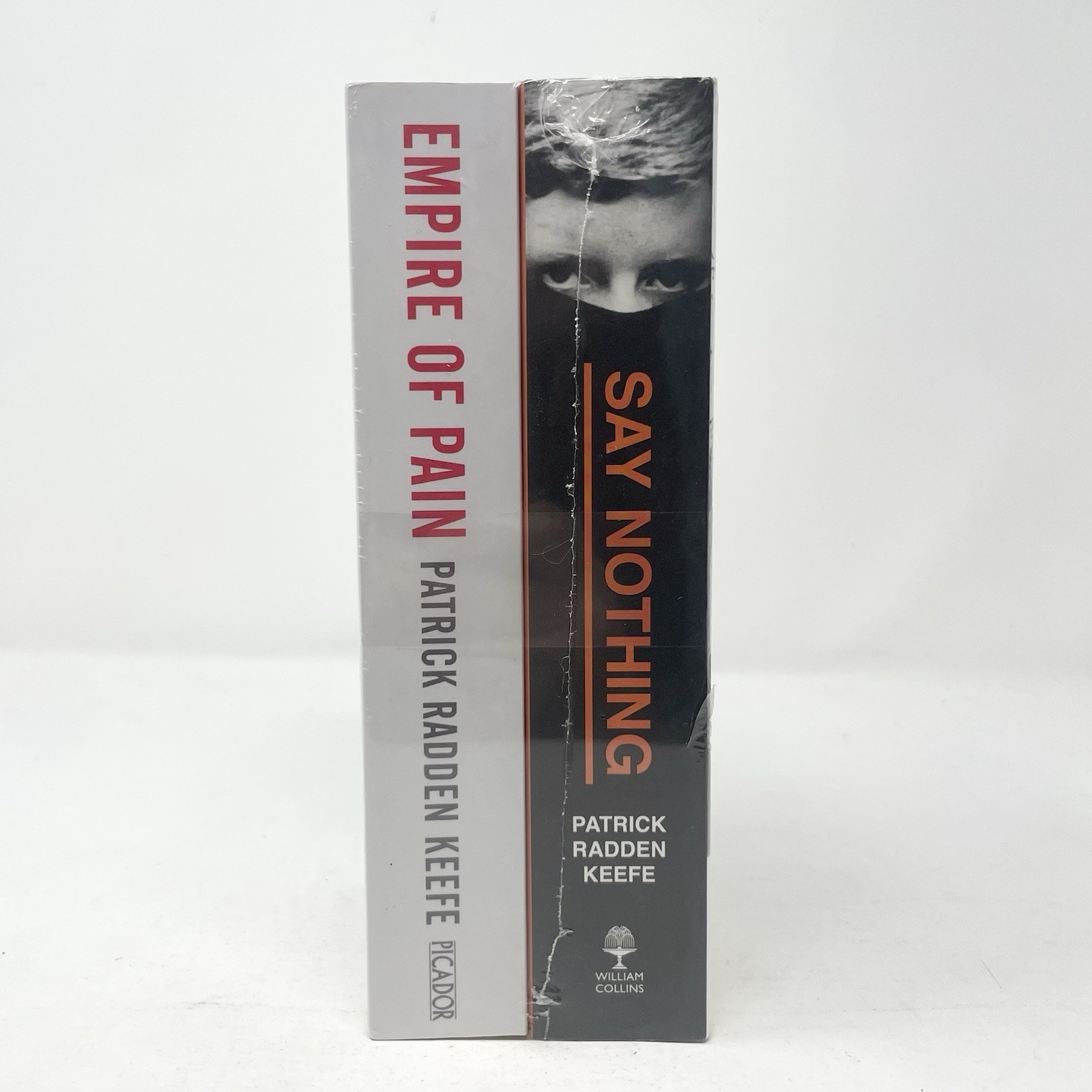 PATRICK RADDEN KEEFE 2 BOOKS COLLECTION SET (SAY NOTHING/EMPIRE OF PAIN) SEALED
