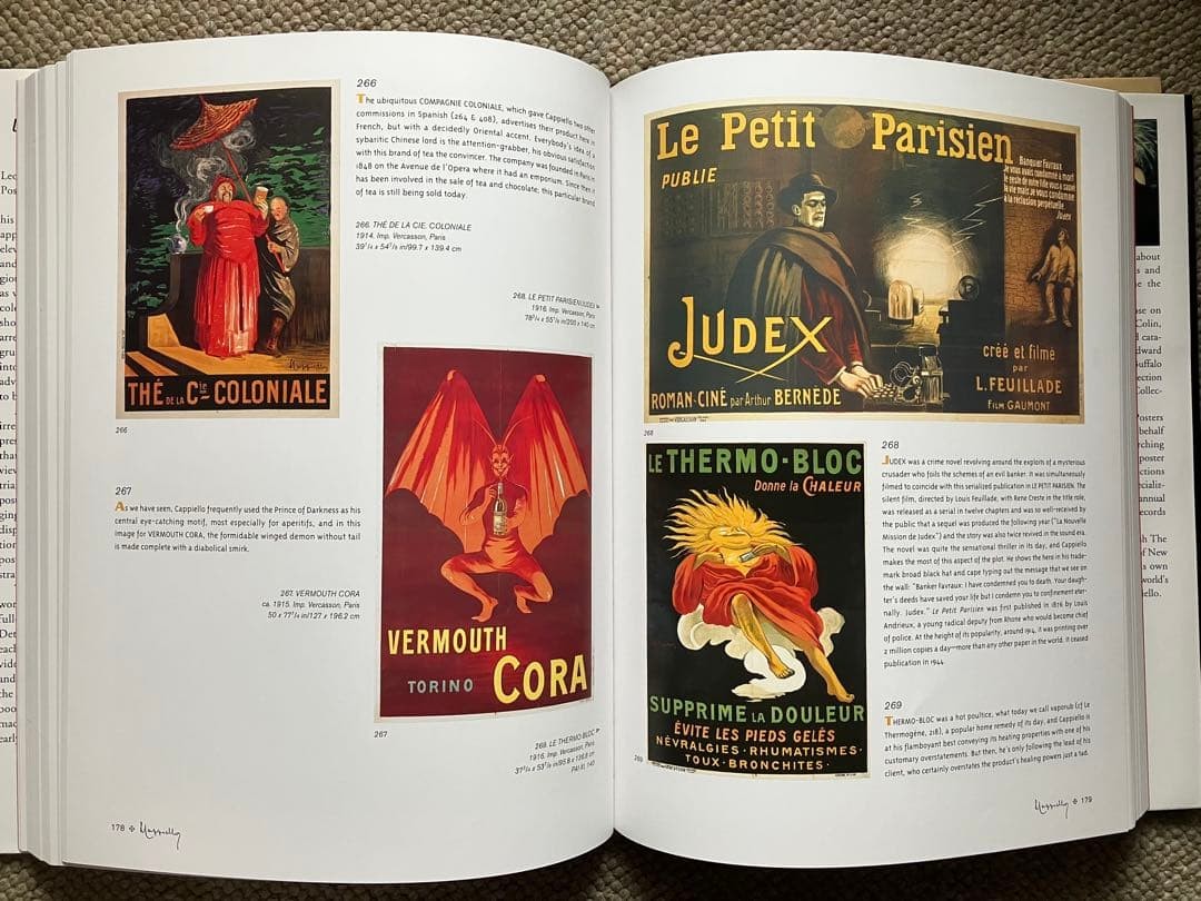 Leonetto Cappiello Posters Book 336 Pages France Artist Used