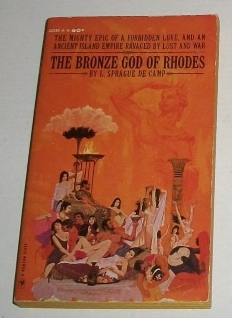 L Sprague De Camp Bronze God of Rhodes Genus Homo Goblin Tower 1st PB lot 3 VGGD