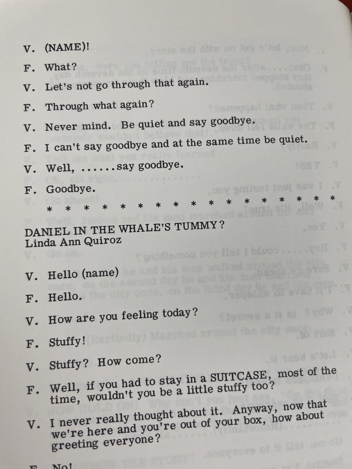 N.A.A.V. Dialogues for Ventriloquists Gospel Subjects Maher Studios VTG PB 1974