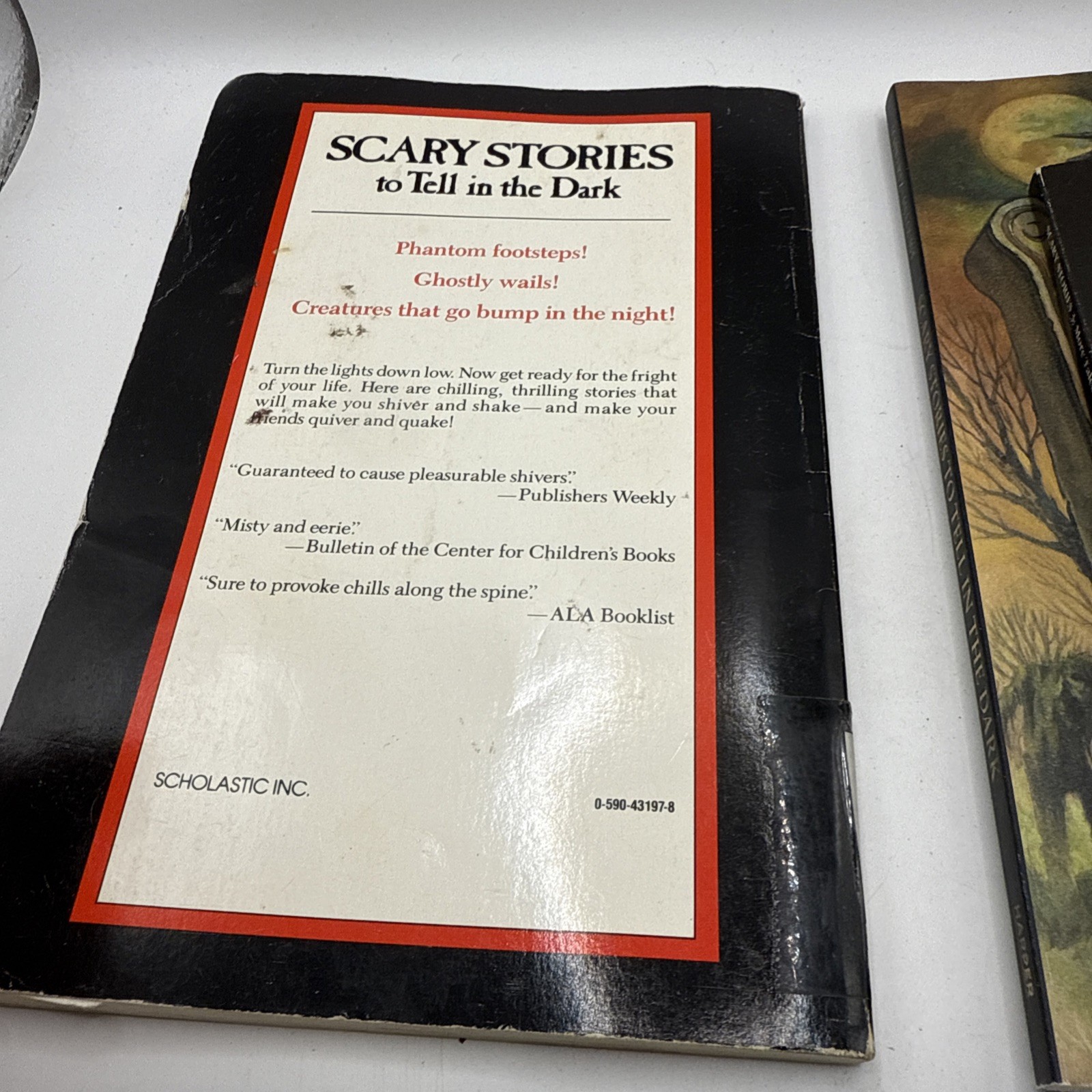 Scary Stories To Tell In the Dark Original Alvin Schwartz Reading Book Lot of 3