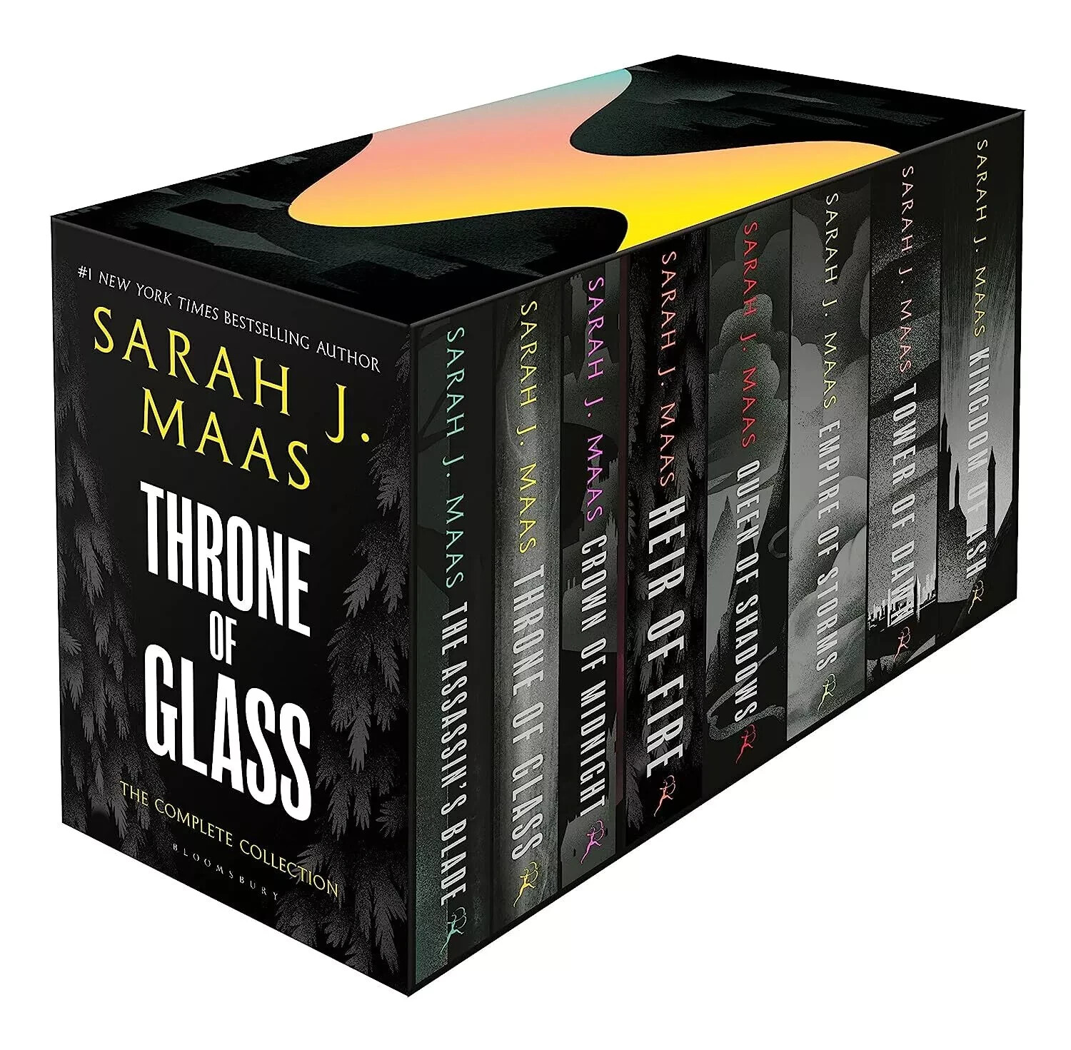 Throne of Glass 8 Books Box Set By Sarah J. Maas, Paperback📝📝
