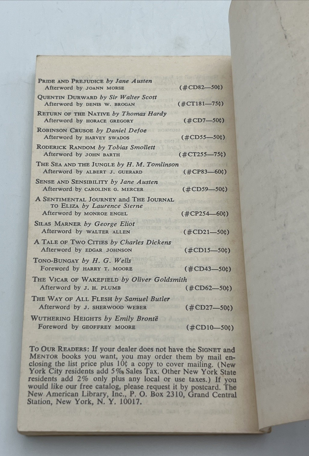 1984 George Orwell Paperback 1981 36th Printing 1961