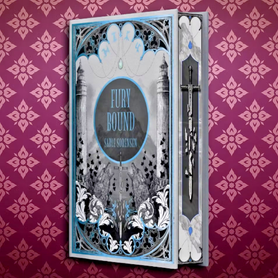 SIGNED Special LUXURY Edition FURY BOUND Sable Sorensen Bewitched Pages * New *