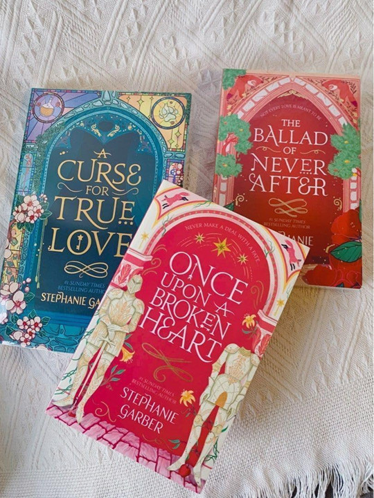 ( Set Of 3) Once Upon a Broken Heart Paperback Free Shipping