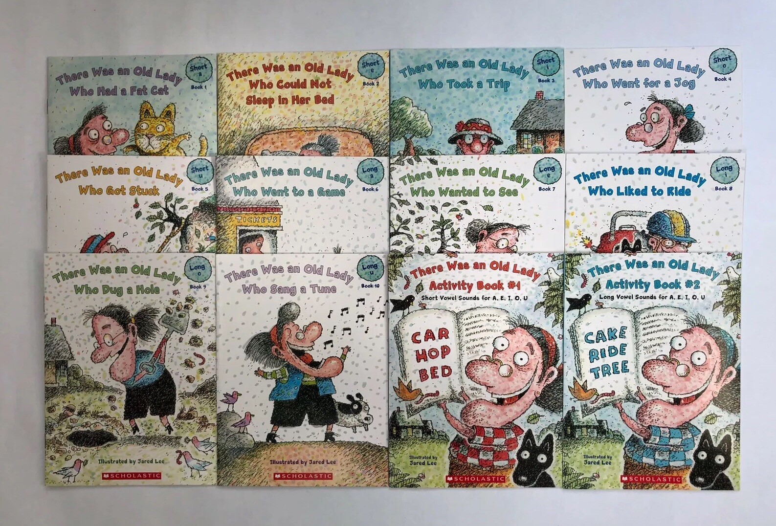 There Was An Old Lady Who Swallowed Some Phonics Lot 12
