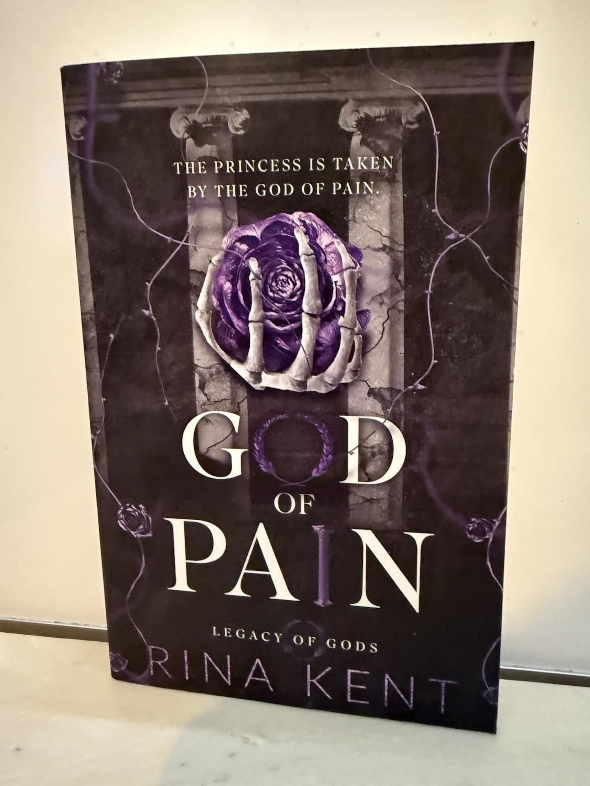 Special Edition Print Trade Paperback .. God of Pain (Legacy of Gods #2) R Kent