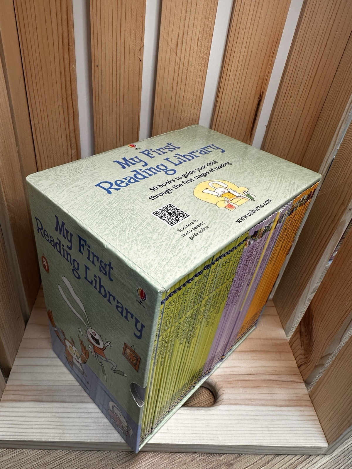 My First Reading Library by Usborne ~ 50 Learning to Read Books Box Set ~