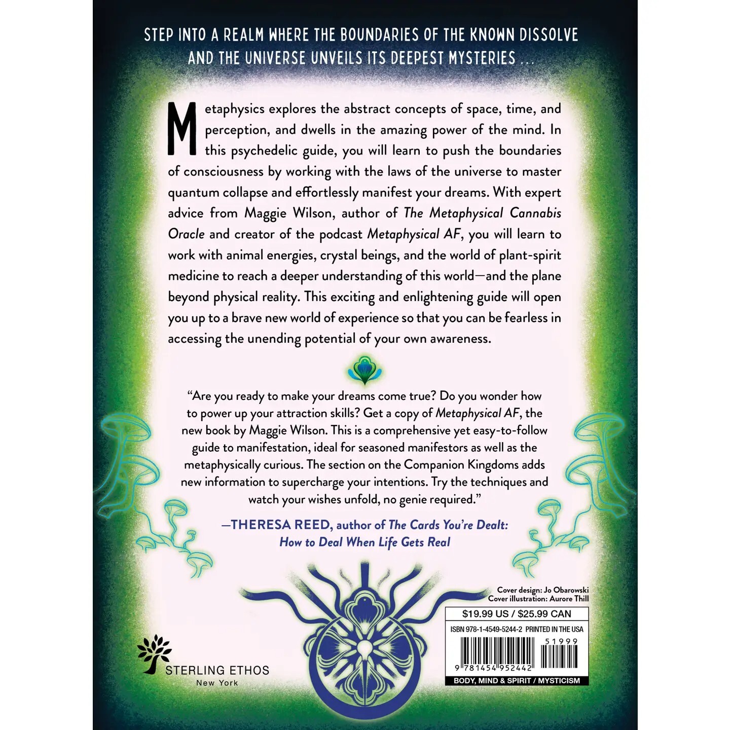 Metaphysical AF Harness Dreams Ethereal Maggie Wilson Hardcover 256 Pages New