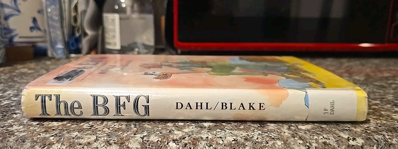 The BFG by Roald Dahl (Hardcover) First American Edition 1982