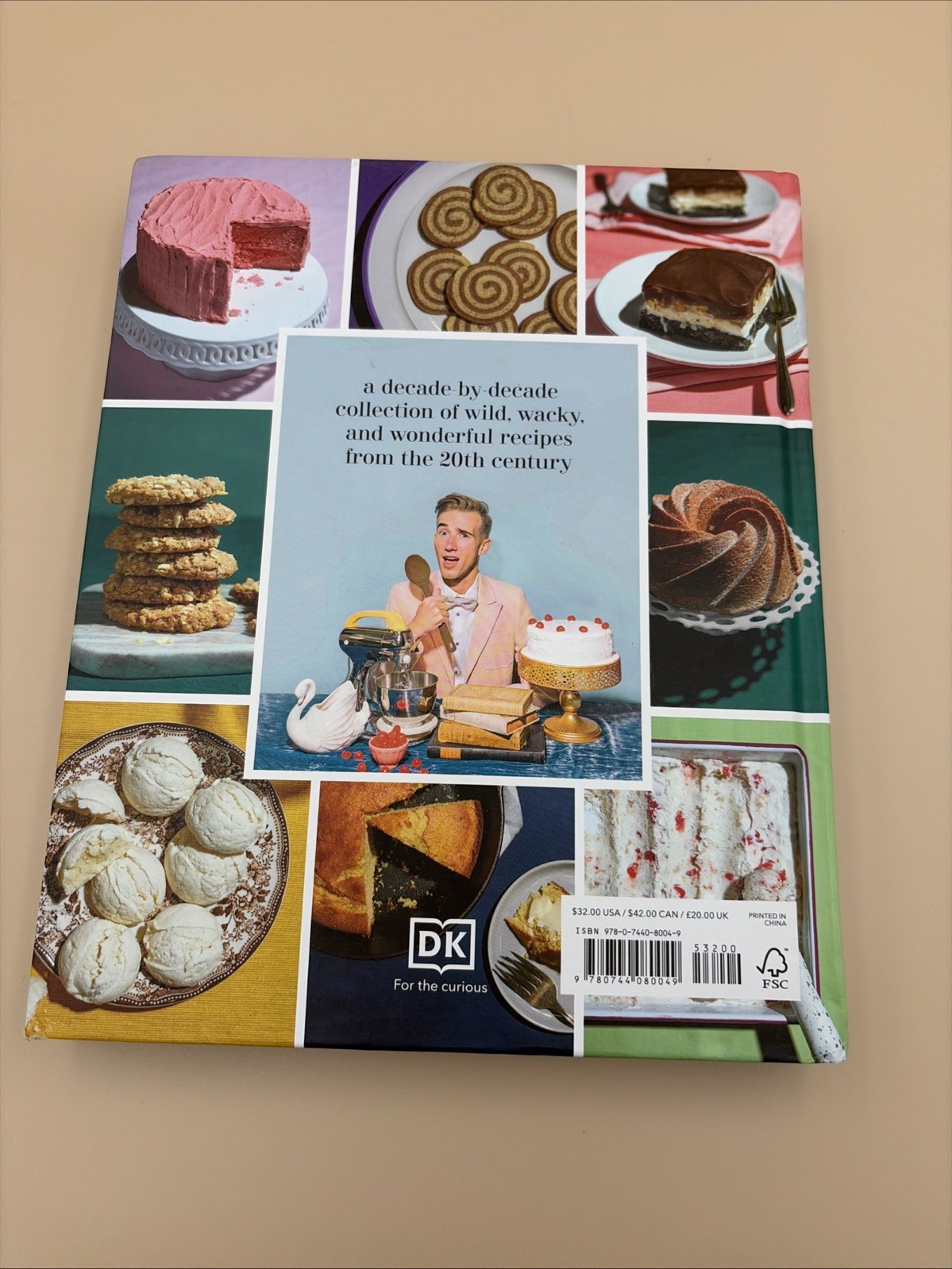 Baking Yesteryear By B. Dylan Hollis: Best Recipes from 1900s-1980s NEW Hardback