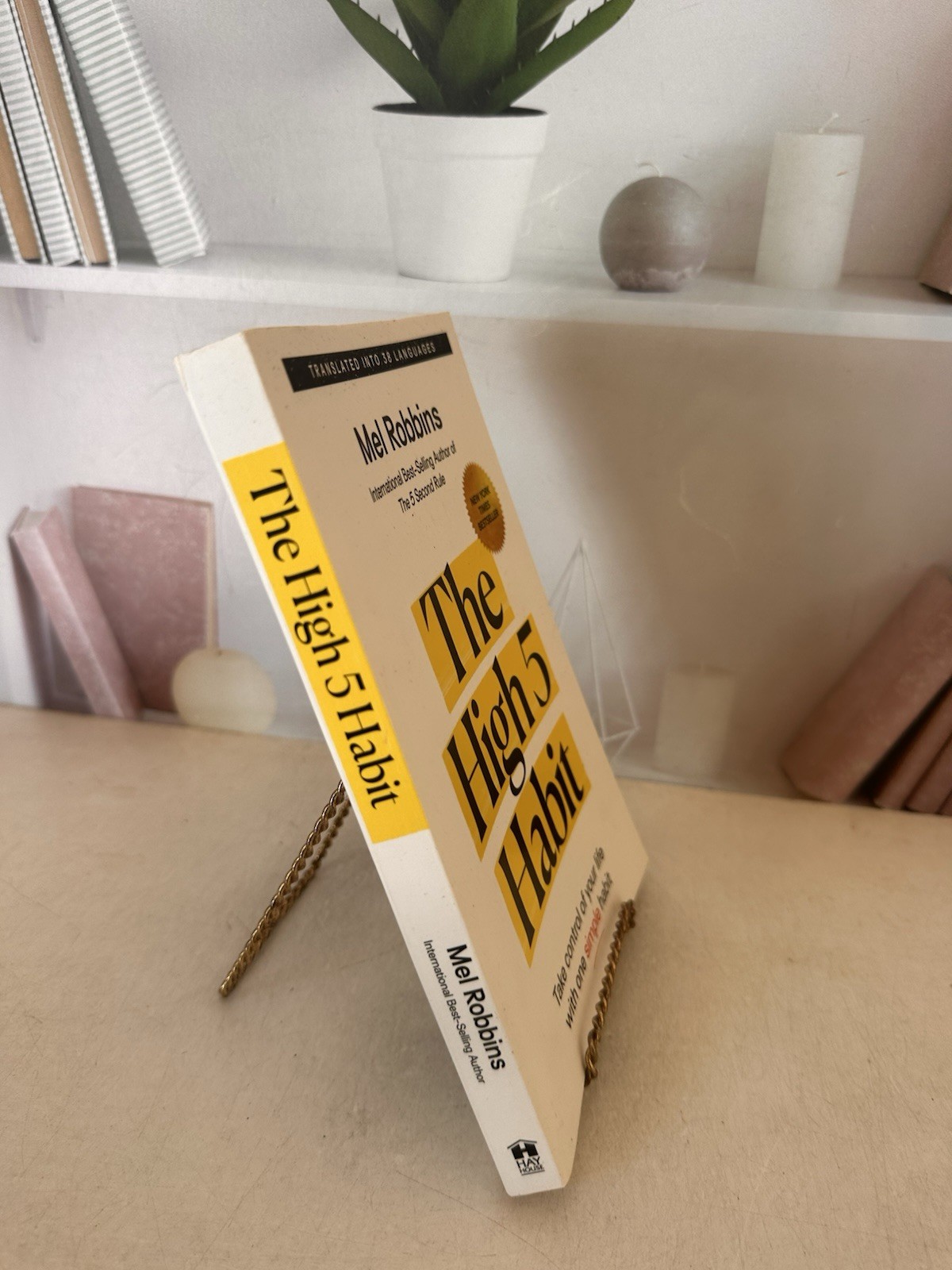 The High 5 Habit by Mel Robbins Motivational Self Help Book