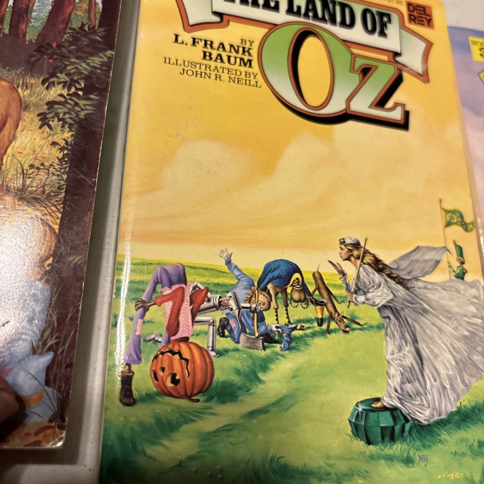 Lot of 7 Wizard of Oz Del Rey Paperback L. Frank Baum Vol 1-7 Vintage 1979 EUC