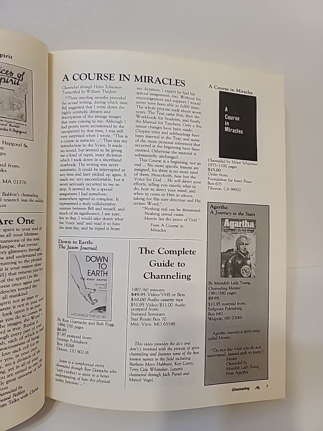 “THE NEW AGE CATALOGUE” (244 PAGES – 1988)