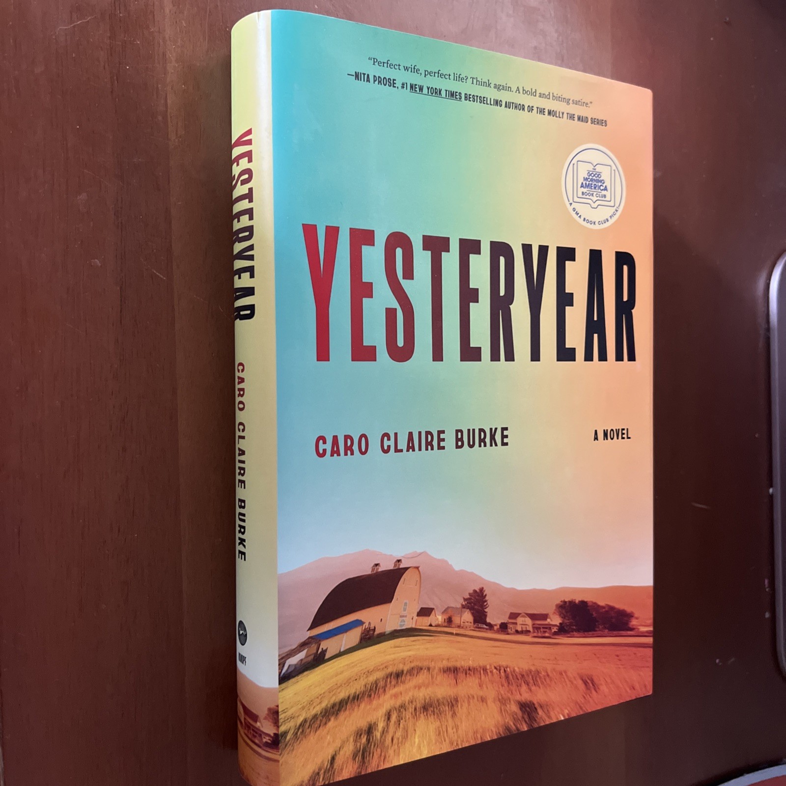 Yesteryear: by Caro Claire Burke – hardback – very good condition