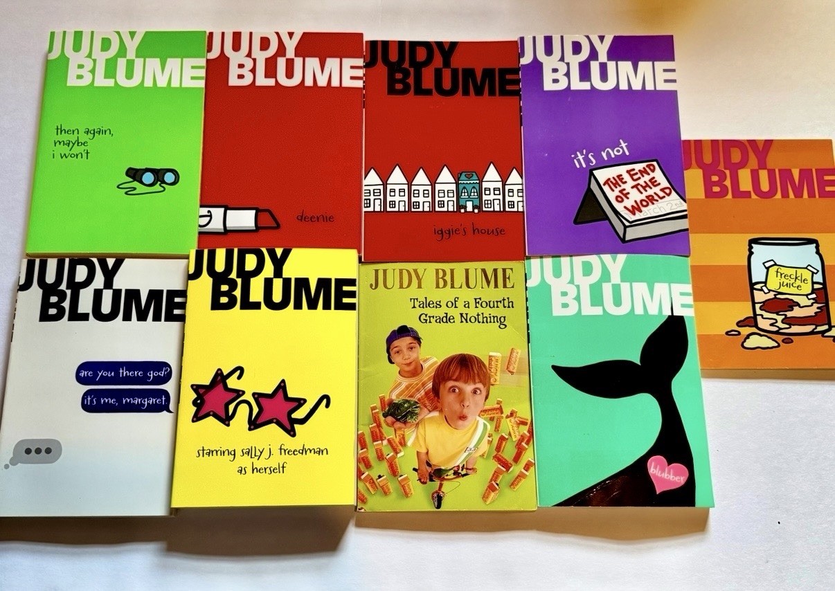Lot of 9 Judy Blume Books (Paperbacks) Young Readers, Chapter Books