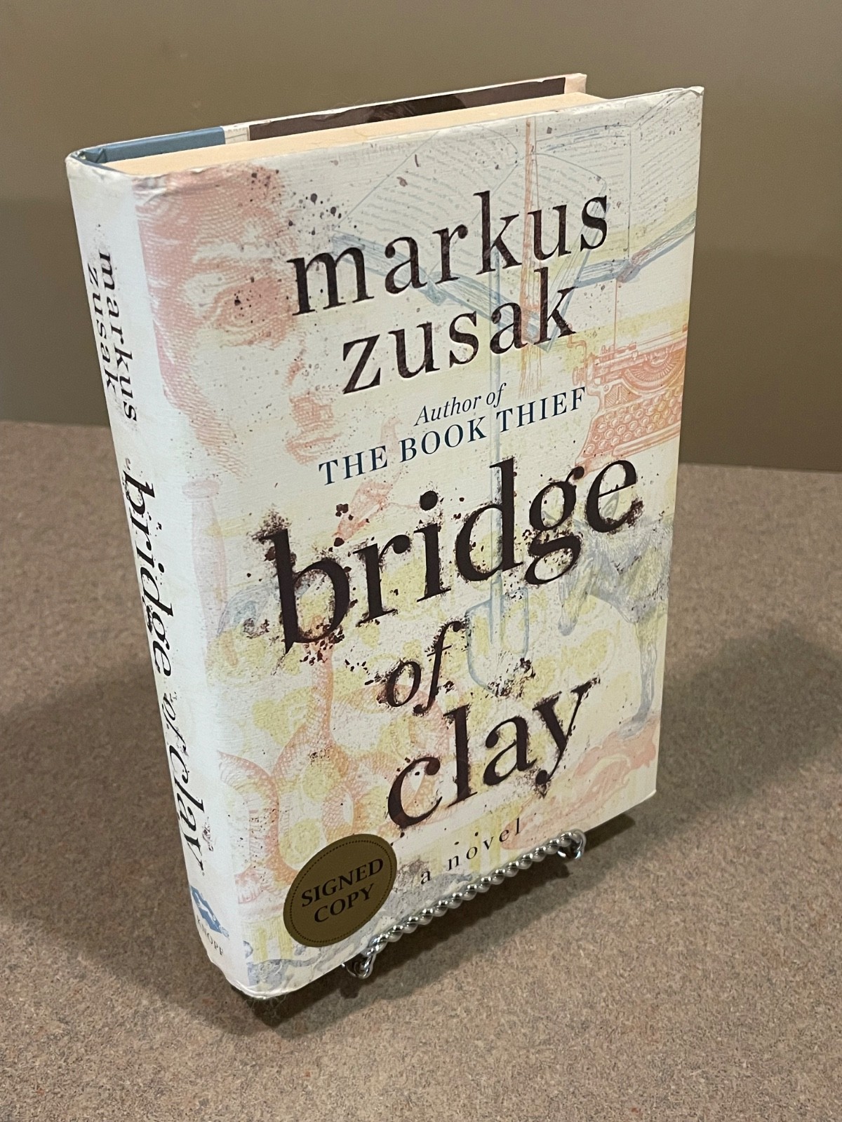 The Book Thief & Bridge of Clay *SIGNED* by Markus Zusak (2 Hardcover Set)