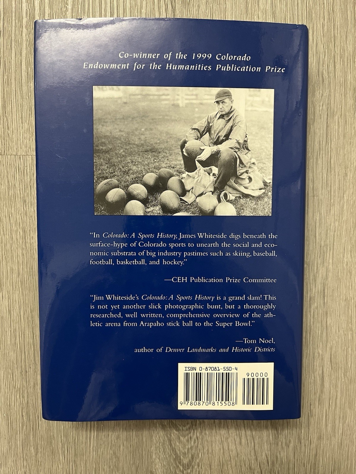 Colorado A Sports History James Whiteside 1999 HC DJ University Press of CO VG