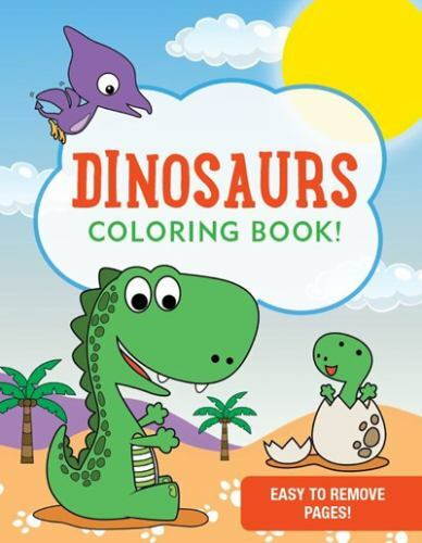 Dinosaurs Coloring Book – paperback, Peter Pauper Press, 1441337067