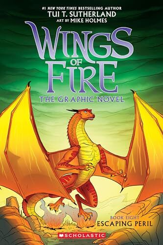 Escaping Peril Wings of Fire 8 – Paperback – VERY GOOD