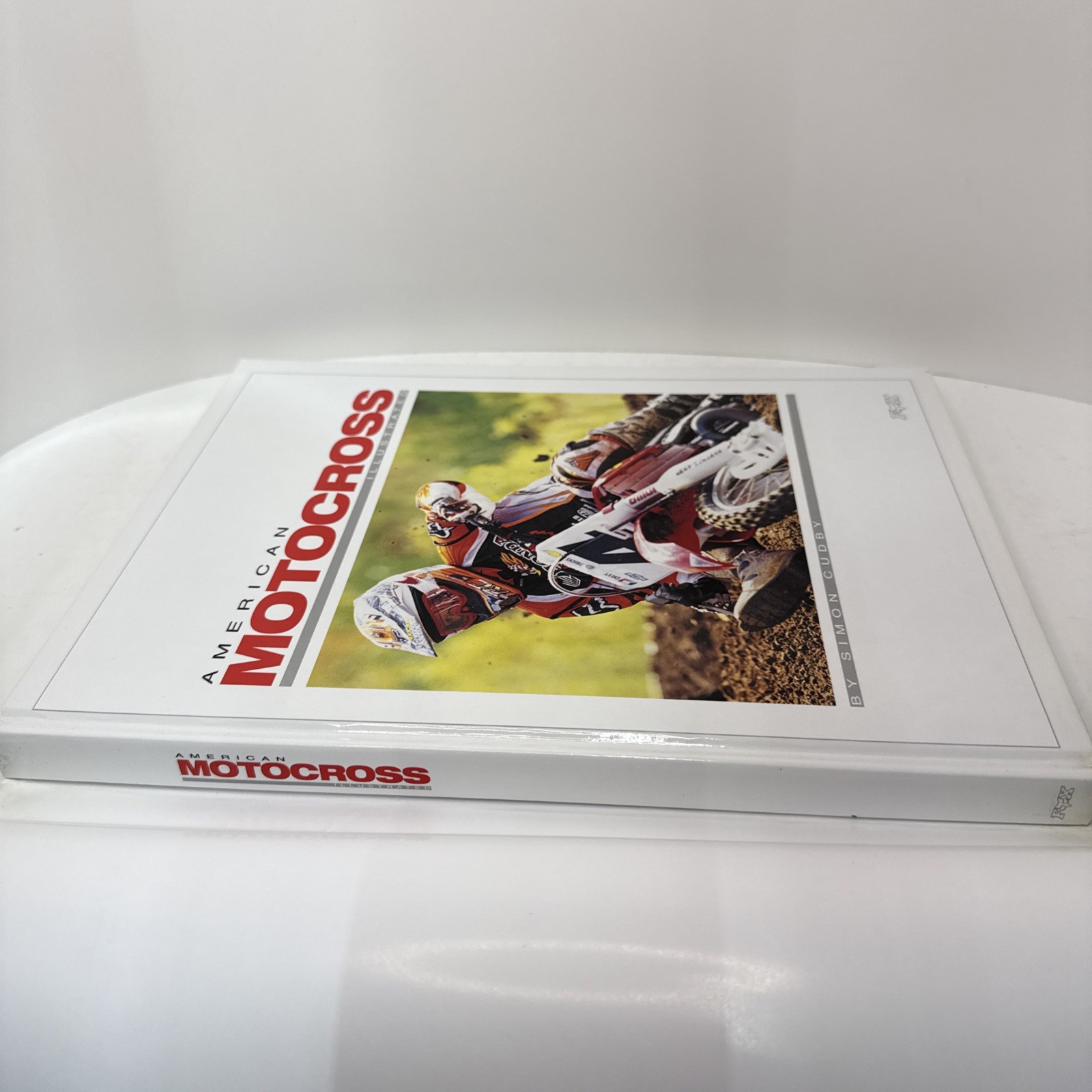 American Motocross Illustrated Simon Cudby Hardcover Fox Racing + Volume 2